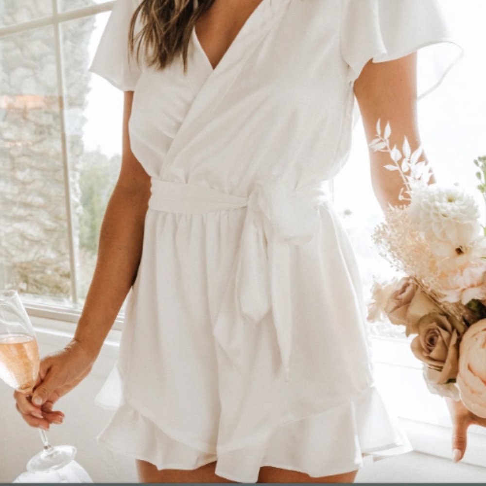 Show Me Your Mumu - Say I Do Romper